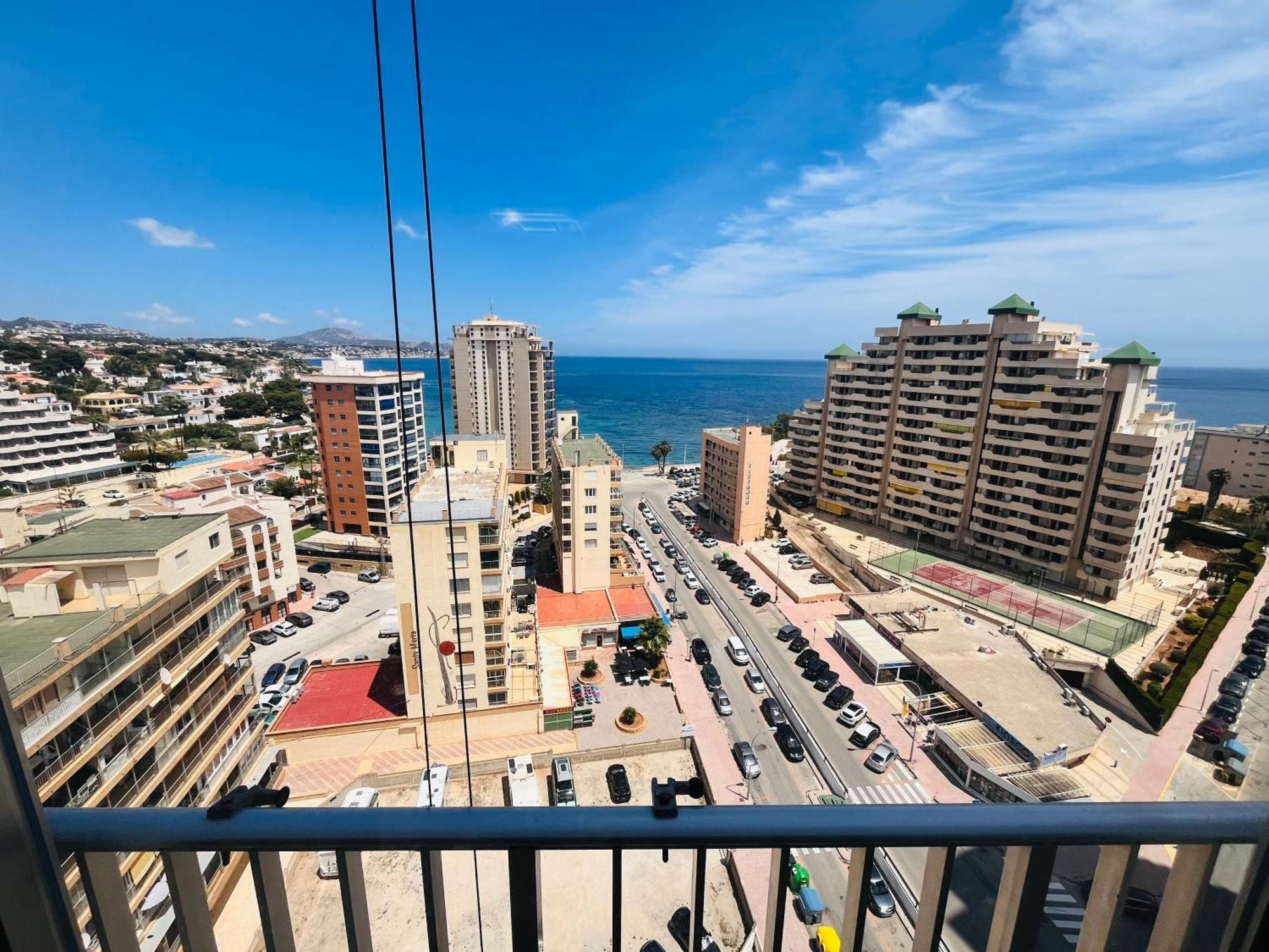 Calpe Apartamento Con Vistas Al Mar Impresionantes A 5 Min De La Playa Aire Wifi Parking Comunitario Dış mekan fotoğraf