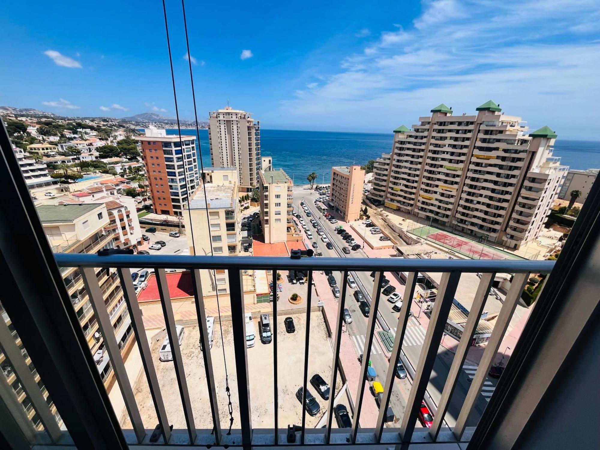 Calpe Apartamento Con Vistas Al Mar Impresionantes A 5 Min De La Playa Aire Wifi Parking Comunitario Dış mekan fotoğraf